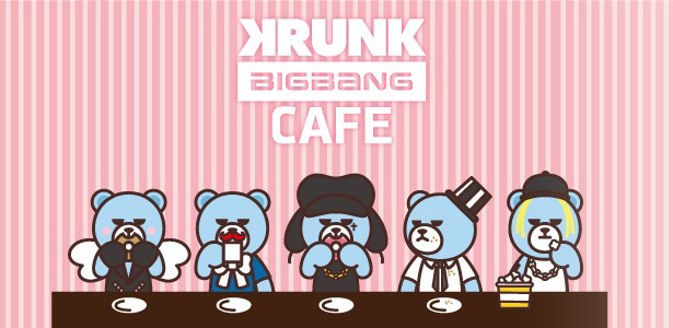 SIXMARSがKRUNK×BIGBANG CAFEとして期間限定OPEN！1